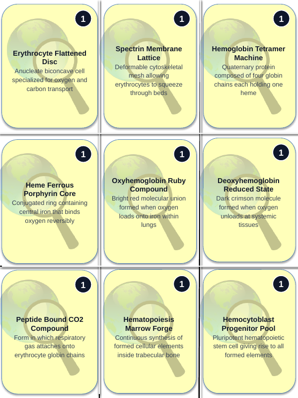 Blood & the Circulatory System Trivia Board Game sample page