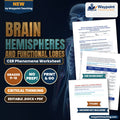 Brain Hemispheres and Functional Lobes: Broca's vs. Wernicke's Aphasia in Stroke Patients CER Phenomena Worksheet cover