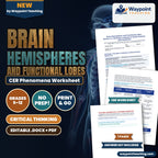 Brain Hemispheres and Functional Lobes: Broca's vs. Wernicke's Aphasia in Stroke Patients CER Phenomena Worksheet cover