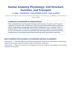 Cell Structure, Function, & Transport CER Task Cards sample page