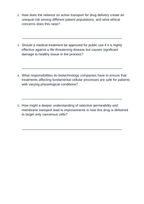 Cell Structure, Function, & Transport Real-World Case Study sample page