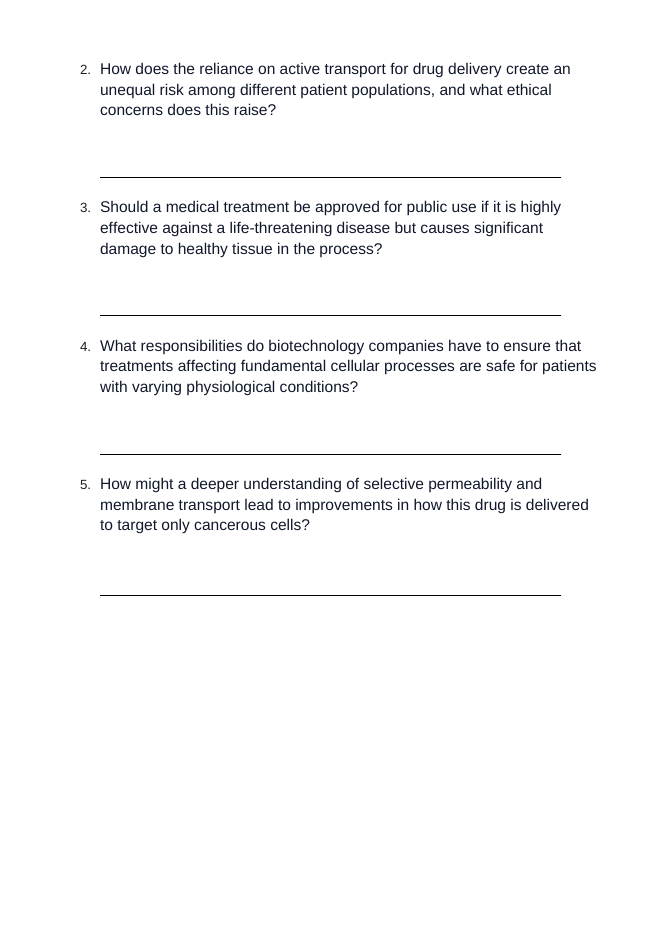Cell Structure, Function, & Transport Real-World Case Study sample page