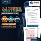 Cell Structure, Function, & Transport Real-World Case Study cover