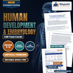 Human Development & Embryology CER Task Cards cover