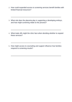 Human Development & Embryology Real-World Case Study sample page