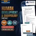Human Development & Embryology Spanish Unit Test cover