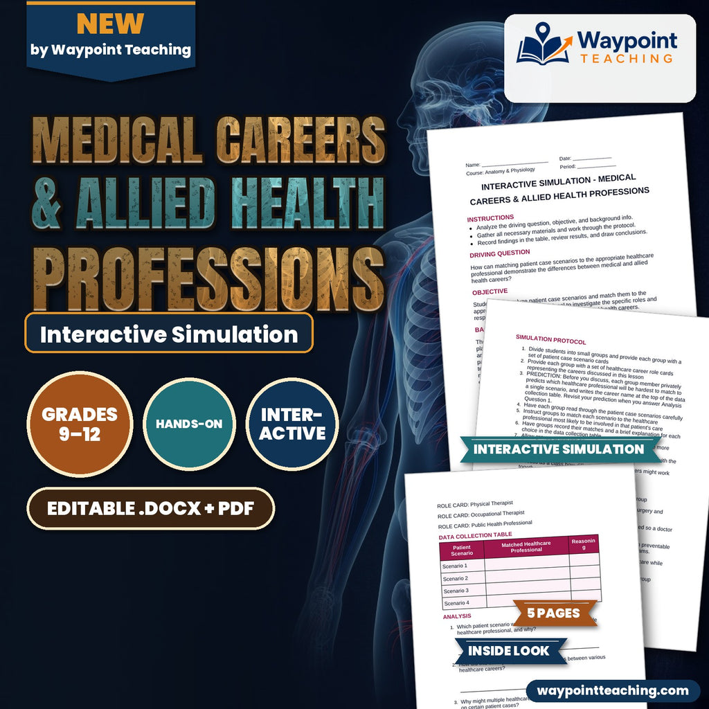 Medical Careers & Allied Health Professions Interactive Simulation cover