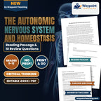 The Autonomic Nervous System and Homeostasis Reading Worksheet cover