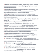 The Cardiovascular System Fill-in-the-Blank Vocabulary Worksheet sample page