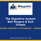 The Digestive System Bell Ringers & Exit Tickets cover