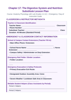 The Digestive System Substitute Lesson Plan sample page
