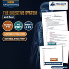 The Digestive System Unit Test cover