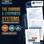 The Immune & Lymphatic Systems Substitute Lesson Plan cover