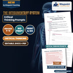 The Integumentary System Critical Thinking Prompts cover