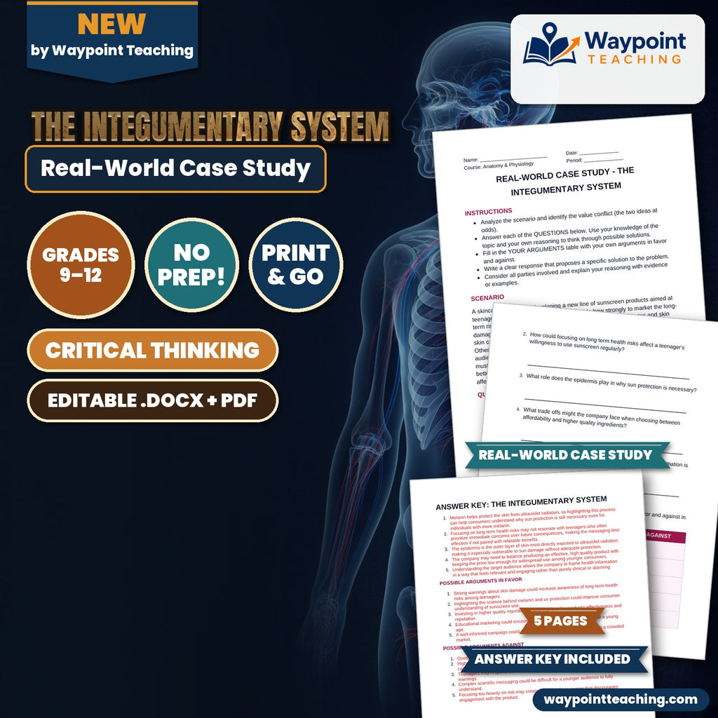The Integumentary System Real-World Case Study cover