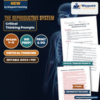 The Reproductive System Critical Thinking Prompts cover