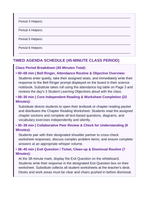 The Reproductive System Substitute Lesson Plan sample page