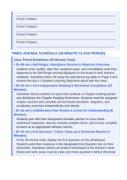 The Respiratory System Substitute Lesson Plan sample page