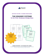The Sensory Systems Tic-Tac-Toe Review Game sample page