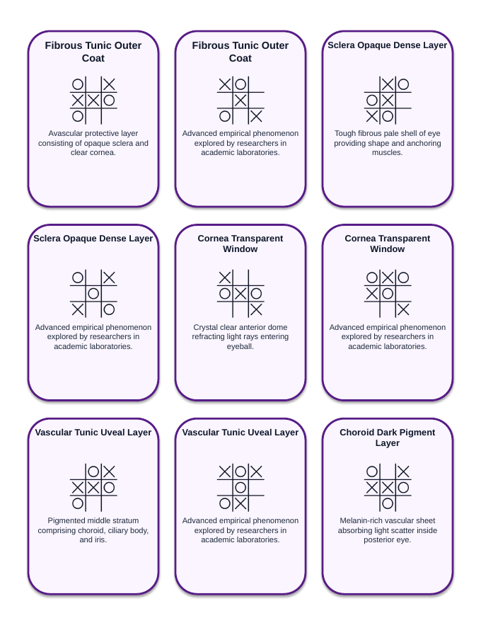 The Sensory Systems Tic-Tac-Toe Review Game sample page