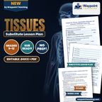 Tissues: Types, Structure, & Function Substitute Lesson Plan cover