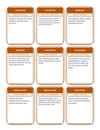Animal Husbandry Practices Tic-Tac-Toe Review Game sample page
