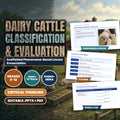 Dairy Cattle Classification & Evaluation Scaffolded Phenomena-Based Lesson: Udder Support Ligaments in Dairy Cows Presentation cover