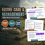 Equine Care & Management Slide Show Presentation cover