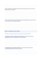 Equine Classification & Evaluation Phenomena-Based Lesson: How a Horse Can Doze Standing Up Student Response Sheet sample page