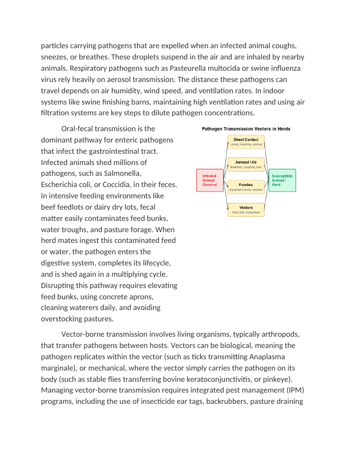 Investigating Pathogen Transmission in Herds Reading Worksheet sample page