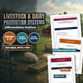 Livestock & Dairy Production Systems Differentiation Stations cover