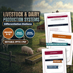 Livestock & Dairy Production Systems Differentiation Stations cover