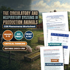 The Circulatory and Respiratory Systems in Production Animals: Heat Dissipation and Stress Rates CER Phenomena Worksheet cover