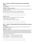 Veterinary Skills & Procedures Bell Ringers & Exit Tickets sample page