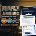 Differentiated Instruction Across Learner Needs Sea Battle Review Game cover