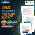 Animal Behaviors & Diversity 5E Lesson Plan cover