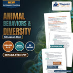 Animal Behaviors & Diversity 5E Lesson Plan cover