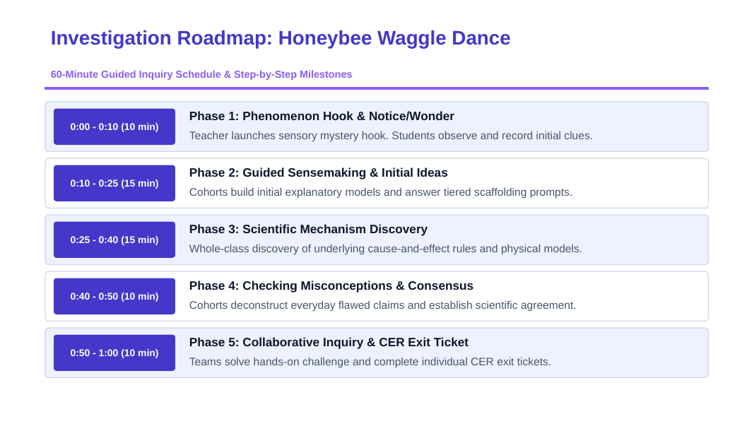 Animal Behaviors & Diversity Scaffolded Phenomena-Based Lesson: Honeybee Waggle Dance Presentation sample page