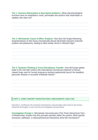 Biodiversity Phenomena-Based Lesson: Chytrid Amphibian Dieoff Student Response Sheet sample page
