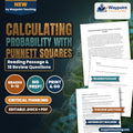 Calculating Probability with Punnett Squares Reading Worksheet cover