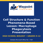 Cell Structure & Function Phenomena-Based Lesson: Macrophage Phagocytosis Presentation cover