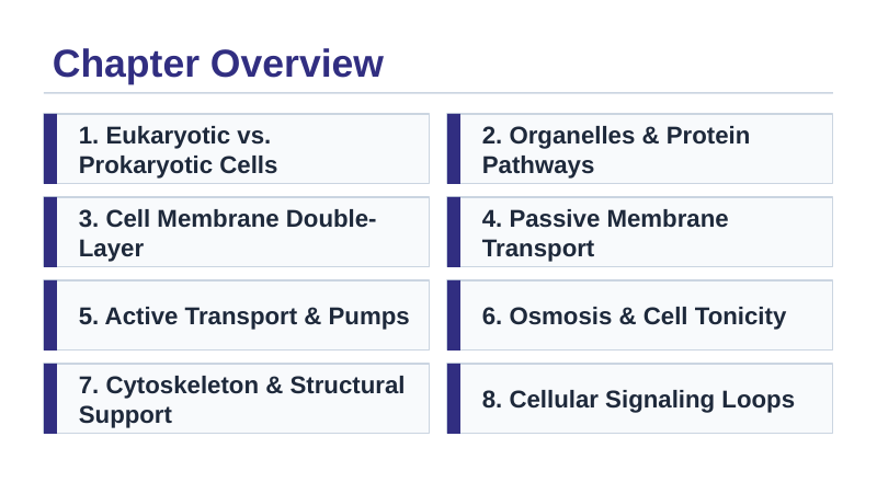 Cell Structure & Function Slide Show Presentation sample page