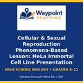 Cellular & Sexual Reproduction Phenomena-Based Lesson: HeLa Immortal Cell Line Presentation cover