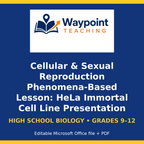 Cellular & Sexual Reproduction Phenomena-Based Lesson: HeLa Immortal Cell Line Presentation cover