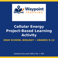 Cellular Energy Project-Based Learning Activity cover