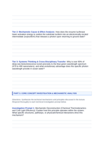 Chemistry in Biology Phenomena-Based Lesson: Deep Sea Bioluminescence Student Response Sheet sample page