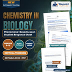 Chemistry in Biology Phenomena-Based Lesson: Deep Sea Bioluminescence Student Response Sheet cover