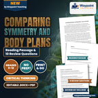 Comparing Symmetry and Body Plans Reading Worksheet cover