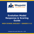 Evolution Model Response & Scoring Guide cover