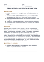 Evolution Real-World Case Study sample page